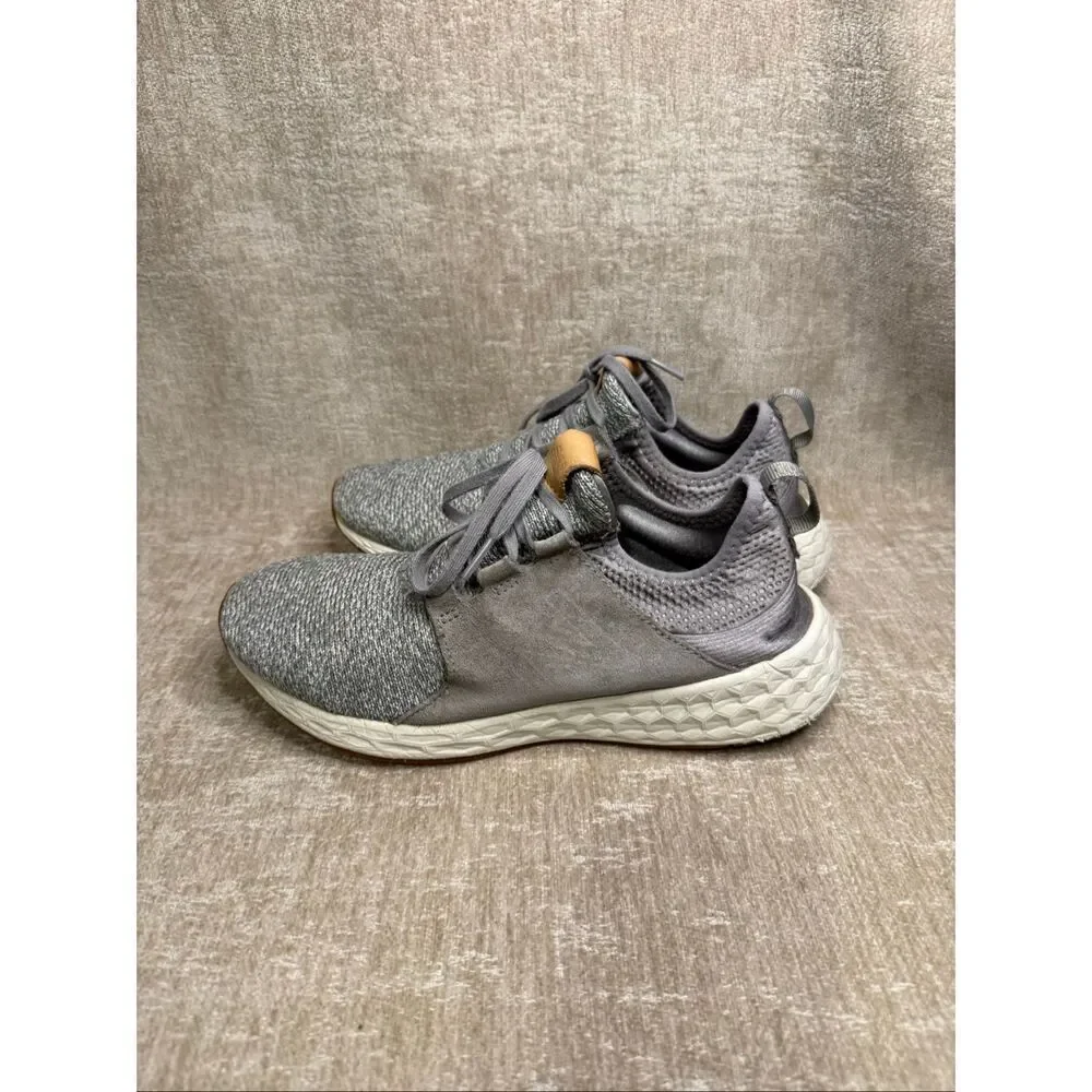 New Balance Women's Heather Knit Fresh Foam Cruzv1 Sneakers Gray Size 10